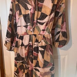 Torrid 3 Multicolor Patterned Women's Dress